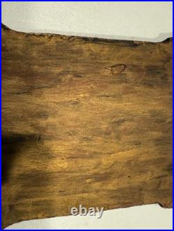 Antique Egyptian Middle East Picture Of Man On Horse Religious Ornate Frame