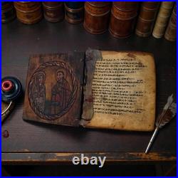 Antique Ethiopian Ge'ez Illuminated Manuscript Bible- Handwritten Parchment, 18c