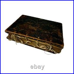 Antique Ethiopian Orthodox Bible Ge'ez Manuscript Hand Painted 5 Pictures