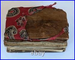 Antique Ethiopian Orthodox Coptic Bible Ge'ez Manuscript Written On Parchment