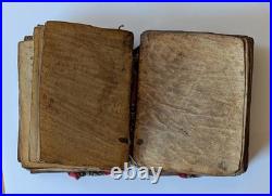 Antique Ethiopian Orthodox Coptic Bible Ge'ez Manuscript Written On Parchment