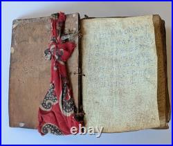 Antique Ethiopian Orthodox Coptic Bible Ge'ez Manuscript Written On Parchment