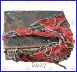 Antique Ethiopian Orthodox Coptic Bible Ge'ez Manuscript Written On Parchment