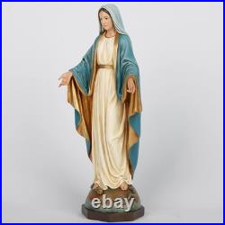 Antique Finish Our Lady of Grace Statue, Perfect Religious Gift for Mom 13.5' Antique Finish Our Lady of Grace Statue, Perfect Religious Gift for Mom 13.5'