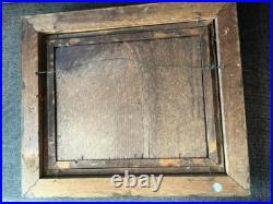 Antique Framed German Reverse Painting Rare Find Antique Framed German Reverse Painting Rare Find