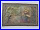 Antique-French-Religious-Hand-Painted-Wall-Hanging-Tapestry-108x68cm-01-ll