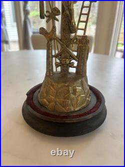 Antique French/Spanish ormolu Arma Christi / Weapons of Christ Religious Object