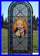 Antique-French-Stained-Glass-Panel-withLeaded-Glass-Mary-and-Jesus-Religious-01-he