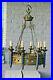 Antique-French-church-religious-chandelier-neo-gothic-enamel-8-lamps-rare-cross-01-ed