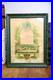 Antique-German-1917-Religious-Certificate-Catholic-Last-Supper-Picture-Frame-VTG-01-ytg