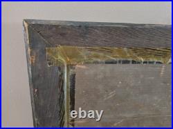 Antique German Chromolithograph Holy Grave of Christ Devotional Print c. 1900