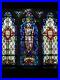 Antique-Gothic-Church-Religious-Stained-Glass-Window-Jesus-Christ-Ascension-01-vz