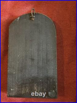 Antique Gothic Style Florentine Renaissance Religious Angels Wood Panels Plaque