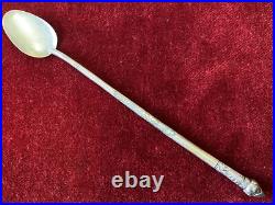 Antique Greek Orthodox Religious Spoon Ointment Baptism Silver Anointing Point Antique Greek Orthodox Religious Spoon Ointment Baptism Silver Anointing Point
