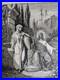 Antique-Gustave-Dore-Engraving-Christ-Samaritan-Woman-Steel-Plate-c-1870-01-tfzq