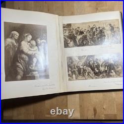 Antique Hand Made Religious Photo Album Religious Figueres & Seance - Z2