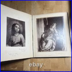 Antique Hand Made Religious Photo Album Religious Figueres & Seance - Z2