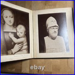 Antique Hand Made Religious Photo Album Religious Figueres & Seance - Z2