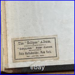 Antique Hand Made Religious Photo Album Religious Figueres & Seance - Z2