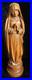 Antique-Hand-carved-Wooden-Praying-Virgin-Mary-Madonna-Statue-On-Detachable-Base-01-qzb