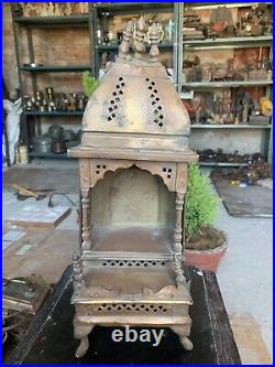 Antique Handcrafted Brass Temple Hindu Religious God & Goddess Home Puja Temple