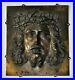 Antique-Heavy-Bronze-Bas-Relief-Sculpture-Plaque-Jesus-Crown-of-Thorns-Religious-01-dash