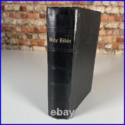 Antique Holy Bible British and Foreign Bible Society 1800's Hardcover Edition