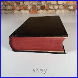 Antique Holy Bible British and Foreign Bible Society 1800's Hardcover Edition