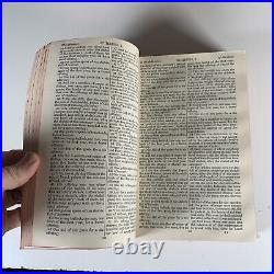 Antique Holy Bible British and Foreign Bible Society 1800's Hardcover Edition