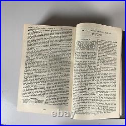 Antique Holy Bible British and Foreign Bible Society 1800's Hardcover Edition