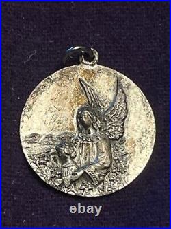 Antique Holy Mary Religious Jesus Charms Pendants Vintage French medailles