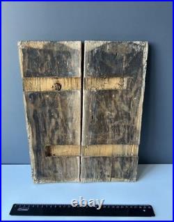 Antique Icon Mother of God Oranta Sign Religious Art 9.5 x 5.9 Original Letter