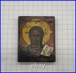 Antique Icon Saved All-Mall 19th Century Letter Original 1.7x1.3 Religious Art Antique Icon Saved All-Mall 19th Century Letter Original 1.7x1.3 Religious Art