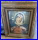 Antique-Immaculate-Sacred-Heart-of-Mother-Mary-Religious-Print-Gold-Frame-16x20-01-gfel