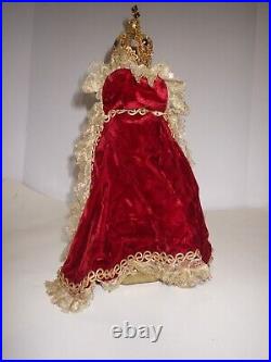 Antique Infant Of Prague 12 Jesus Statue Crown & Robes Catholic Religious