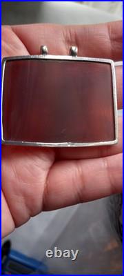 Antique Islamic Carnelian Amulet Pendant WithQuranic Script For Spiritual Antique Islamic Carnelian Amulet Pendant WithQuranic Script For Spiritual