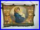 Antique-Italian-Madonna-and-Child-Hand-Painted-and-Woven-Tapestry-19th-Century-01-gw