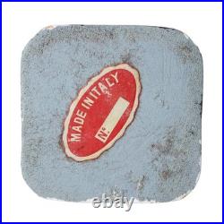 Antique Jesus Sacred Heart Statue Plaster Chalkware Religious Figure Italy 1920s