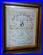 Antique-Large-Wood-Framed-Religious-Sampler-The-Lords-Prayer-Silk-Threading-01-scqp