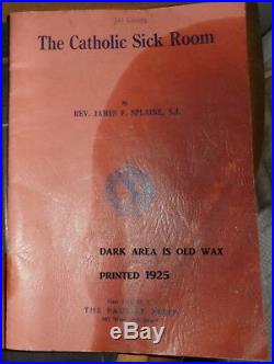 Antique Last Rites Sick Call Holy Communion Catholic Religious Box 1897