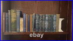Antique Lot of 20 Christian Religious Theology Books Hardcover Pastor's Library