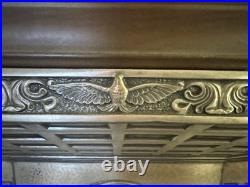 Antique M. Registrado Religious The Last Supper Silver 3-d Wall Art