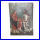 Antique-Mexican-Retablo-Tin-Painting-Holy-Family-Religious-Folk-Art-Devotional-01-id