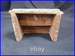 Antique Mexican Wood Nicho/shrine With 3 Wise Men Religious Artifact Antique Mexican Wood Nicho/shrine With 3 Wise Men Religious Artifact