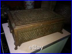 Antique Middle Eastern or European String Box Religious