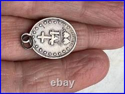 Antique Miraculous Medal Silver Vachette before 1839. Religious