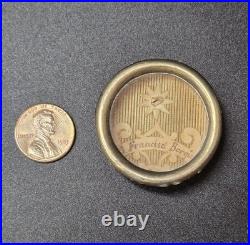 Antique Official Sealed Catholic Religious Relic of Saint Francis Of Borgia