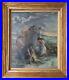 Antique-Oil-painting-19thC-FRENCH-IMPRESSIONISM-Moses-saved-from-the-waters-01-ycbi