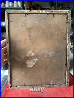 Antique Old Hindu Religious Shri'Setubandrameshwar' Lithograph Print Framed