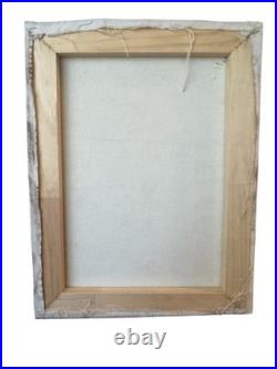 Antique Original Archangel Saint Michael Painting. Cusco School of Art